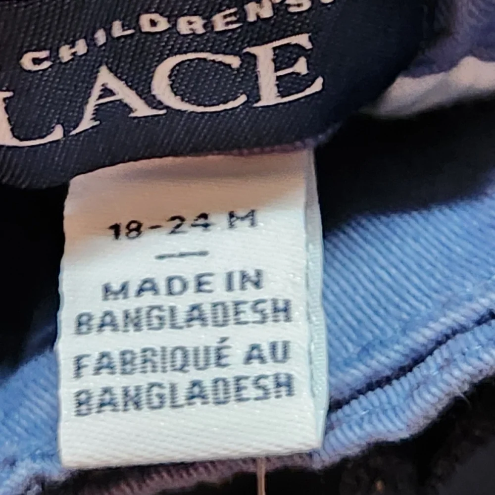 NWT Children's Place Dress pants Size 18mo 24mo Color Slate blue - Picture 8 of 8